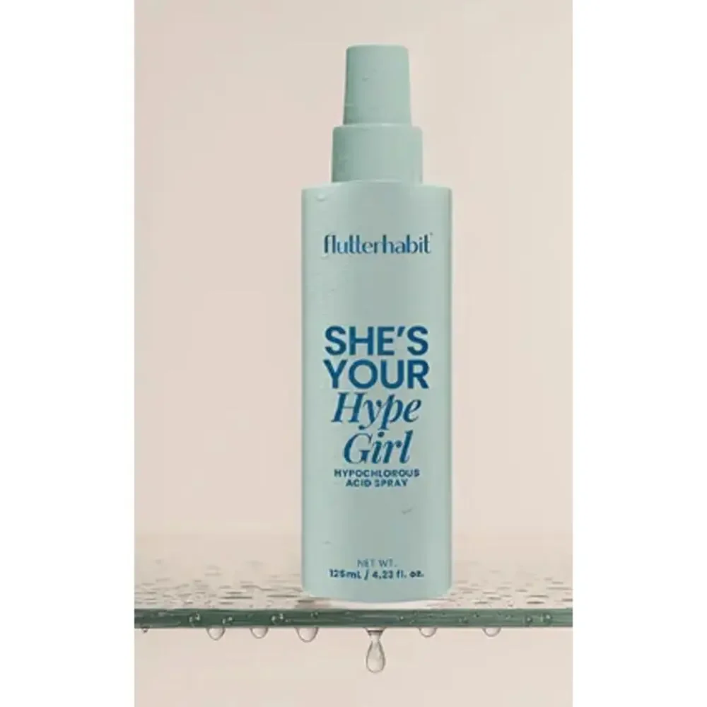 FLUTTERHABIT  She’s Your Hype Girl Hypochlorous Acid Spray Full Size (125 ml)